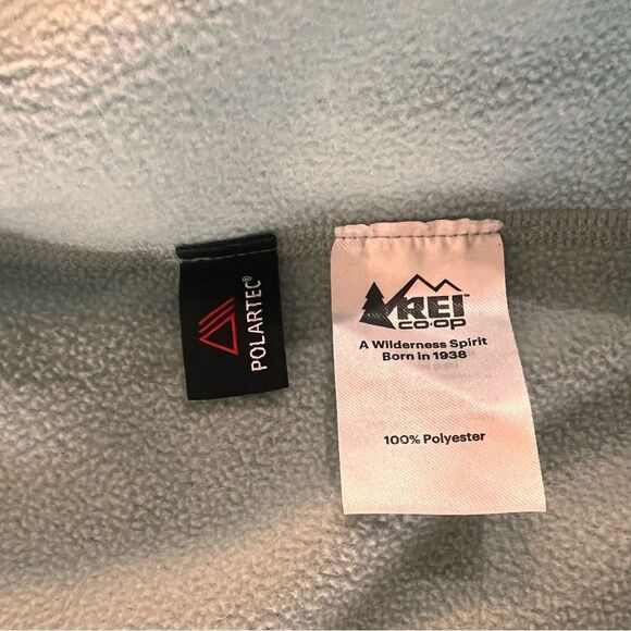 REI Co-Op Trailsmith Polartec Fleece Zip Up Jacket Kids M 10-12 Outdoor Warm - Picture 6 of 7